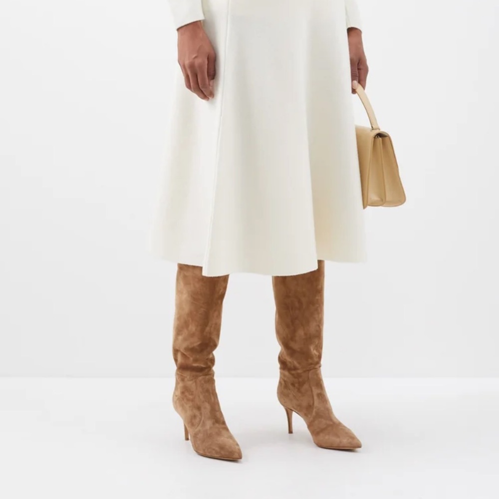 Gianvito Rossi Suede Boots - Picture 3 of 7